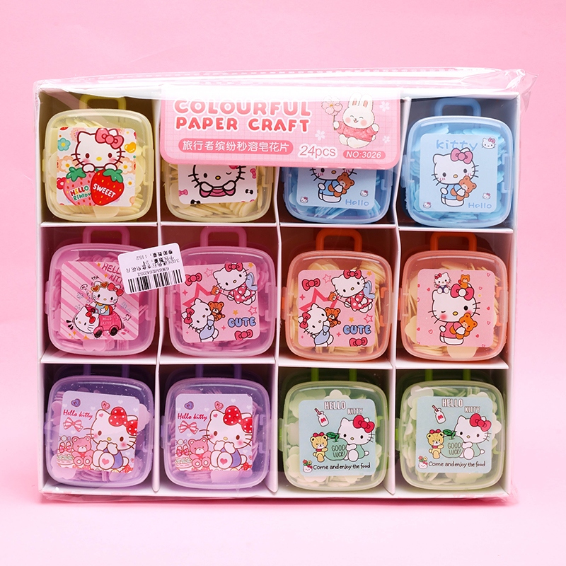 3026 Mini Caja de Equipaje Soap Flower Tablets 4