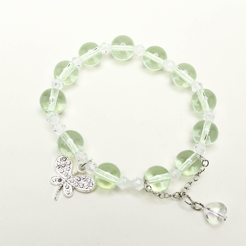 Hielo a Través de Dragonfly Rhinestone Pulsera 3