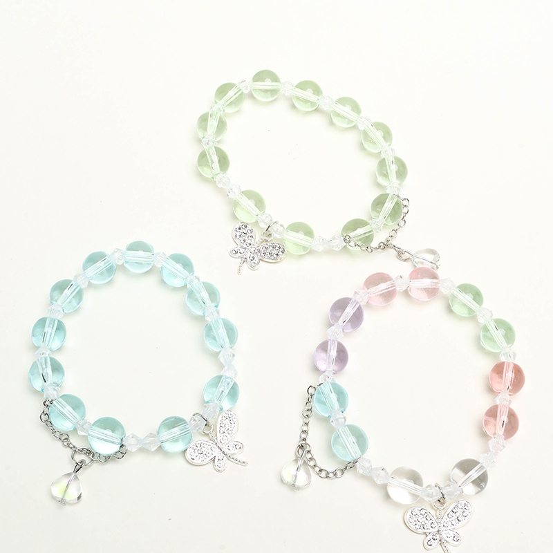 Hielo a Través de Dragonfly Rhinestone Pulsera 4