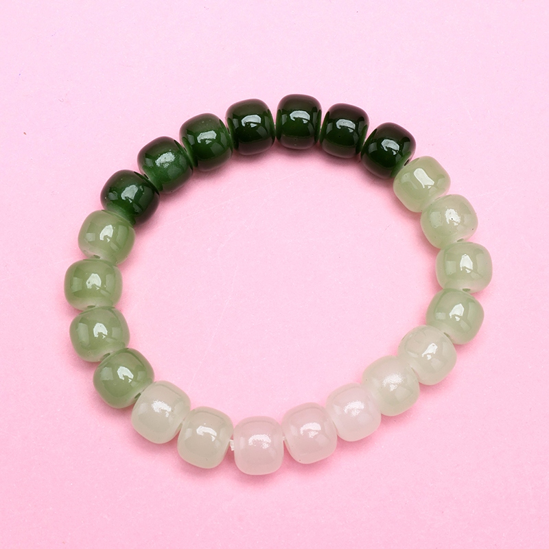 Pulsera de Grano Verde 3