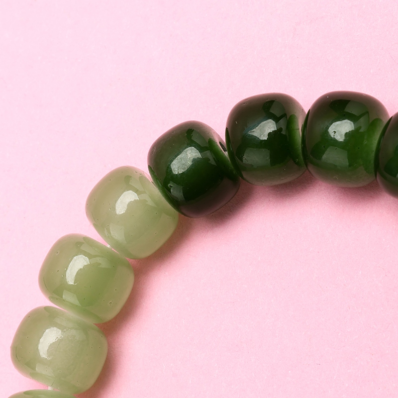 Pulsera de Grano Verde 4