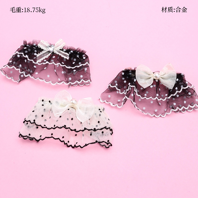Gauze Bow Accesorios Cross Clip