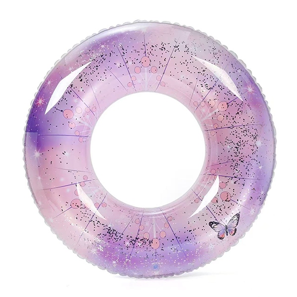 80cm Nuevo Anillo de Natación Con Lentejuelas (Mixed Patrón) 5