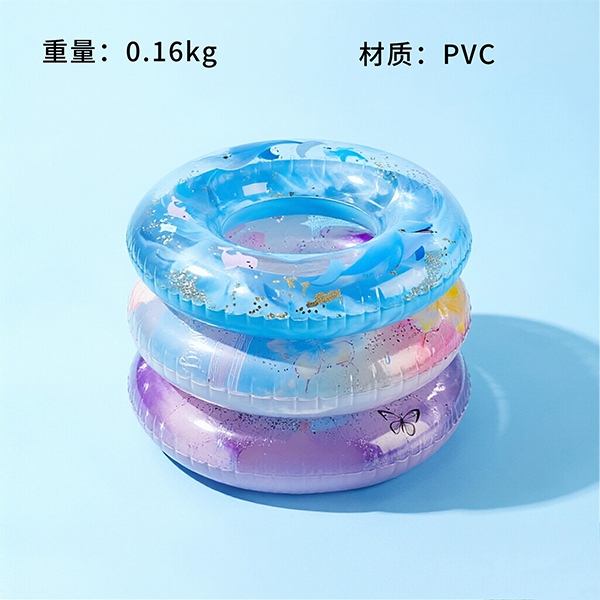 70cm Nuevo Anillo de Natación Con Lentejuelas (Mixed Patrón) 2