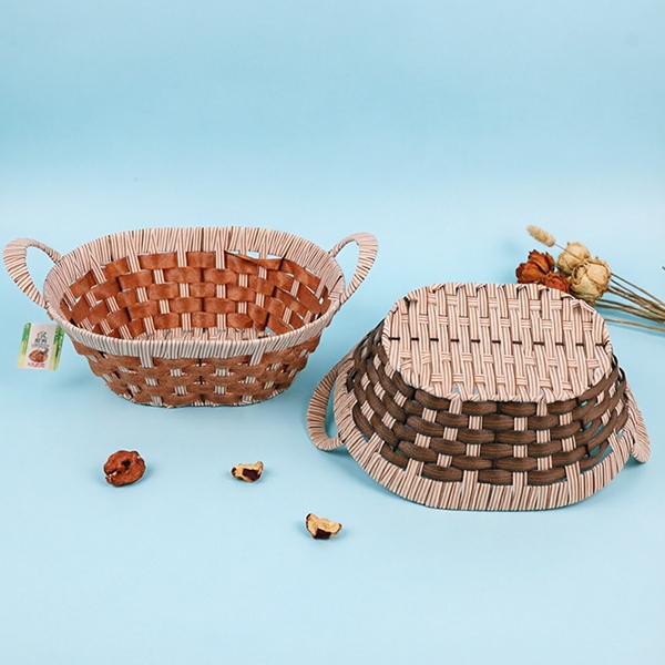LN036 Antique Binaural Oval Basket 4