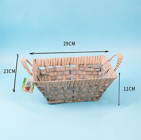 LN038 Antique Binaural Cesta Rectangular 6