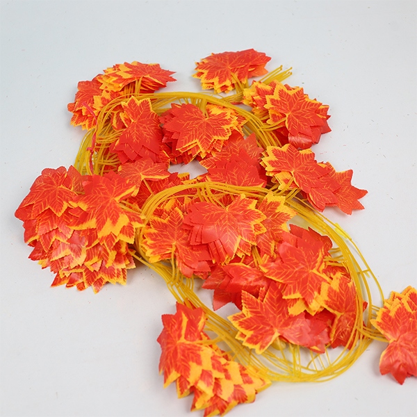 Simulación de Hoja de Maple Rojo Rattán 3