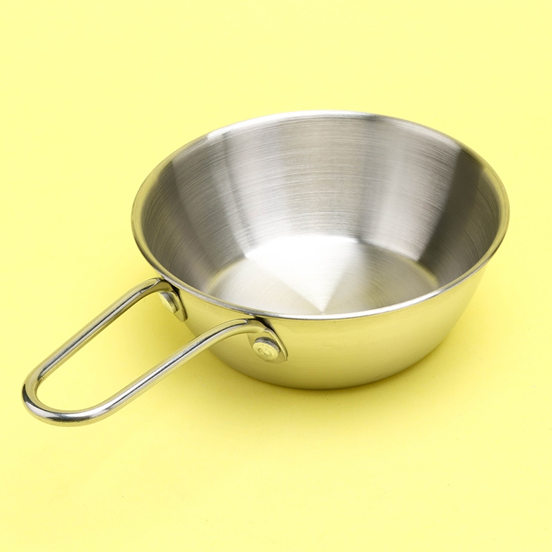 Cilindro de Material No Magnético 11cm Con Mango (Color Natural, Tazón de Vino de Arroz) 3