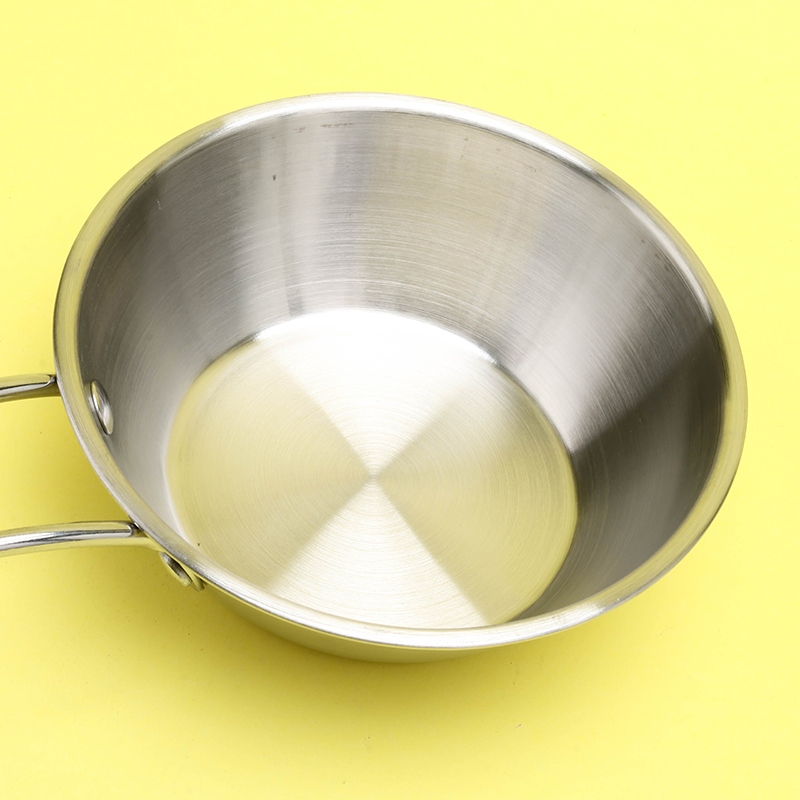 Cilindro de Material No Magnético de 13cm Con Mango (Color Natural, Tazón de Vino de Arroz) 4