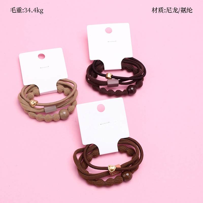 Tres Accesorios de Té de Leche Combinación de Banda de Goma 2