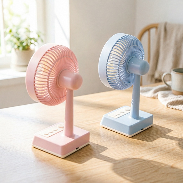 YS943 Sweet Kumiya Cat Desktop Fan 4