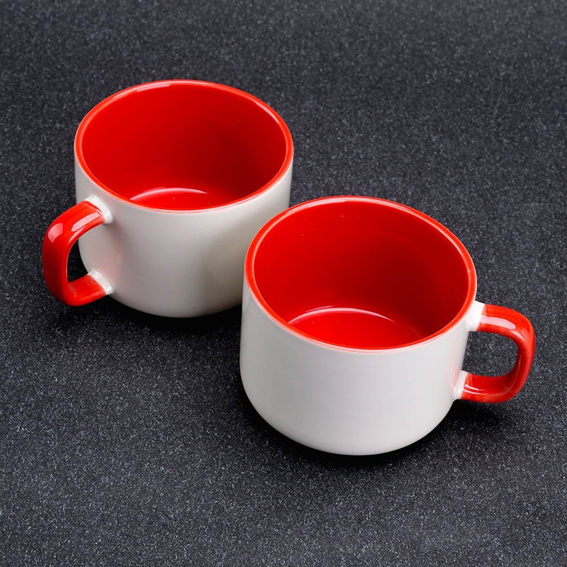 C1139 Copa de Cerámica de Color Glaze (Color Aleatorio) 4
