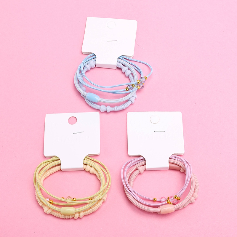 Tres Accesorios de Cristal de la Combinación de Banda de Goma 3