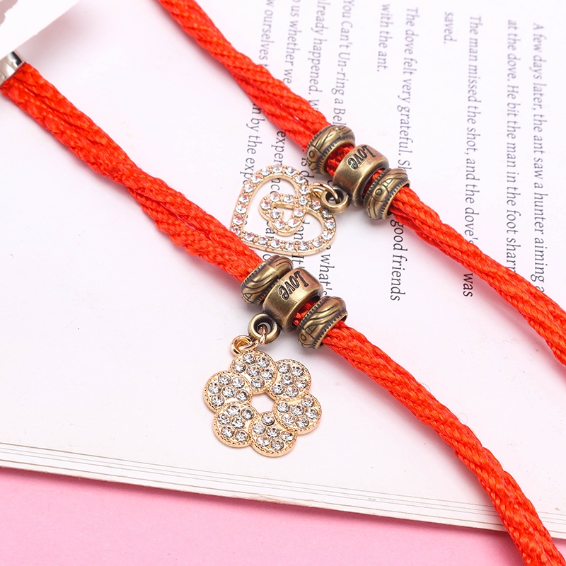 Spot Drill Accesorios Pulsera Roja 3