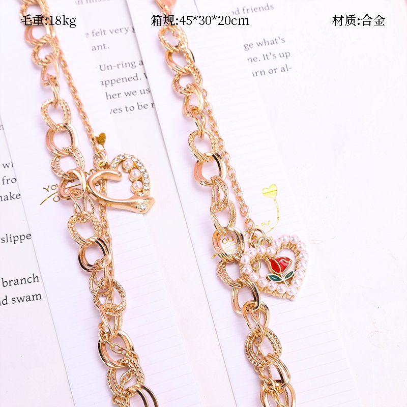 Pearl Rhinestone Serie AB Pulsera