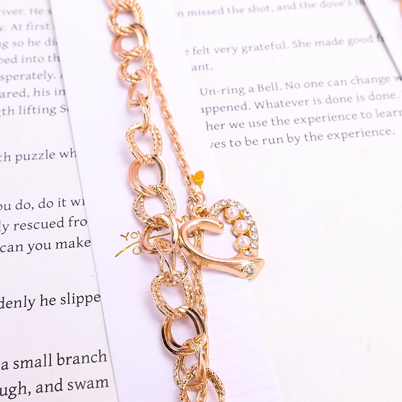 Pearl Rhinestone Serie AB Pulsera 3