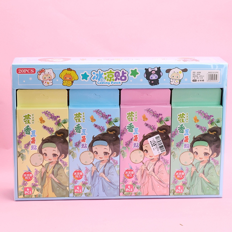 804 Pegatinas de Hielo Huoxiang Boxeadas (6 Tabletas) 4