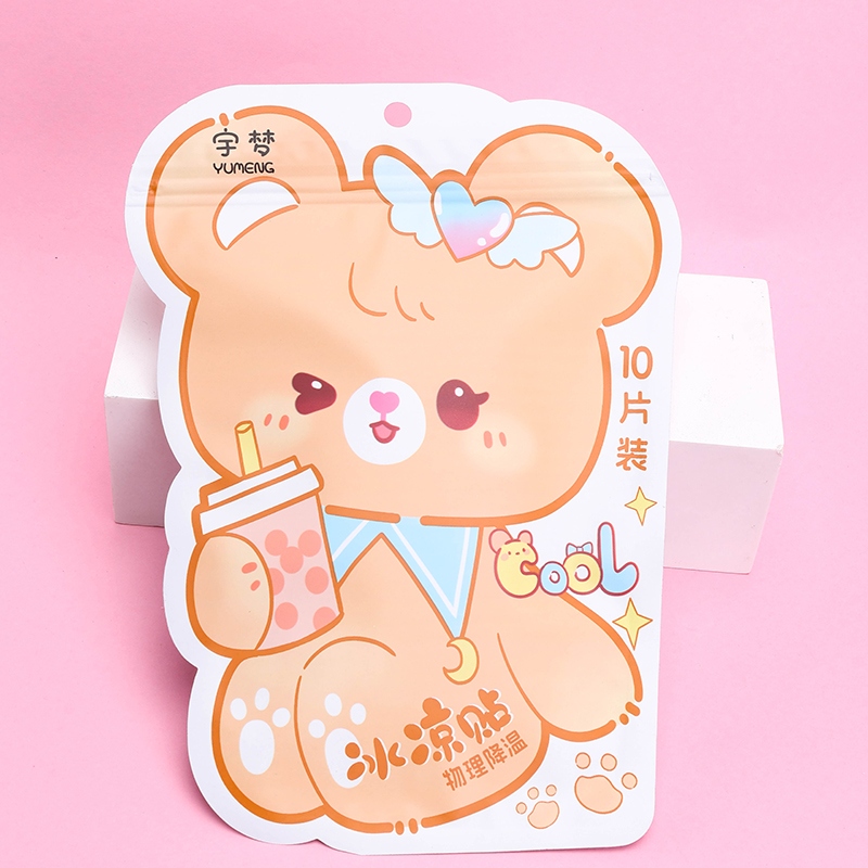 Bolsa de Diez Pedazos de Bonitas Pegatinas de Hielo de Mascotas 3