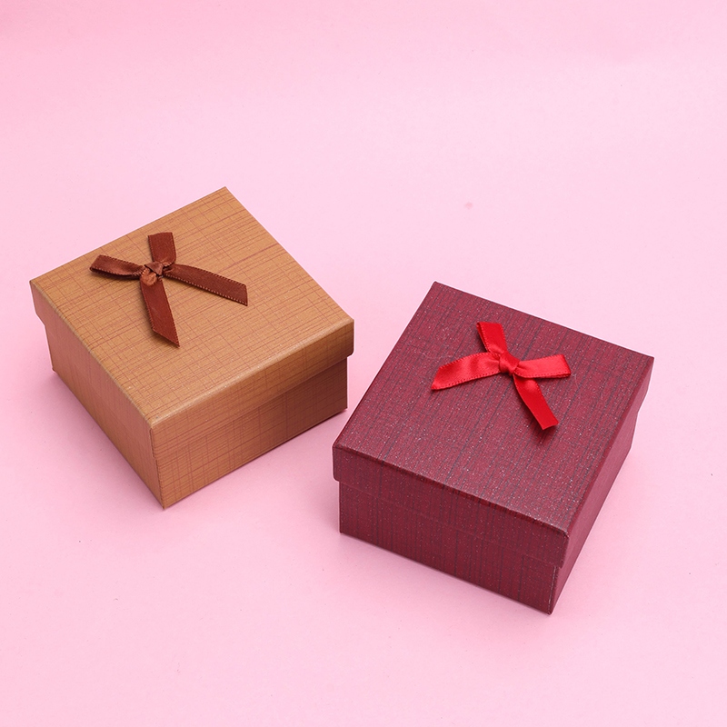 Caja de Regalo de Arco Cuadrado (9*9*5.5) 3
