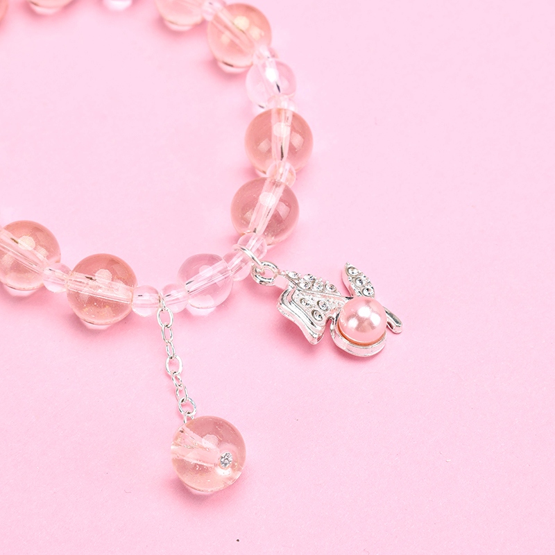 Pulsera de Perlas Colgante de Flores 3