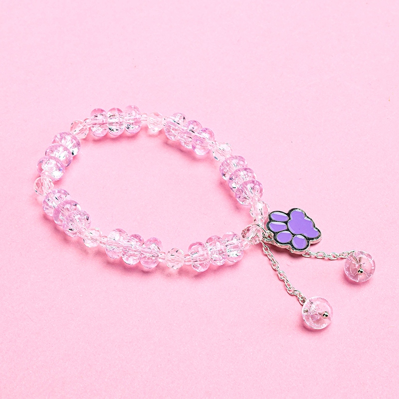Popcorn Abacus Beads Tassel Colgante Pulsera de Cristal 4