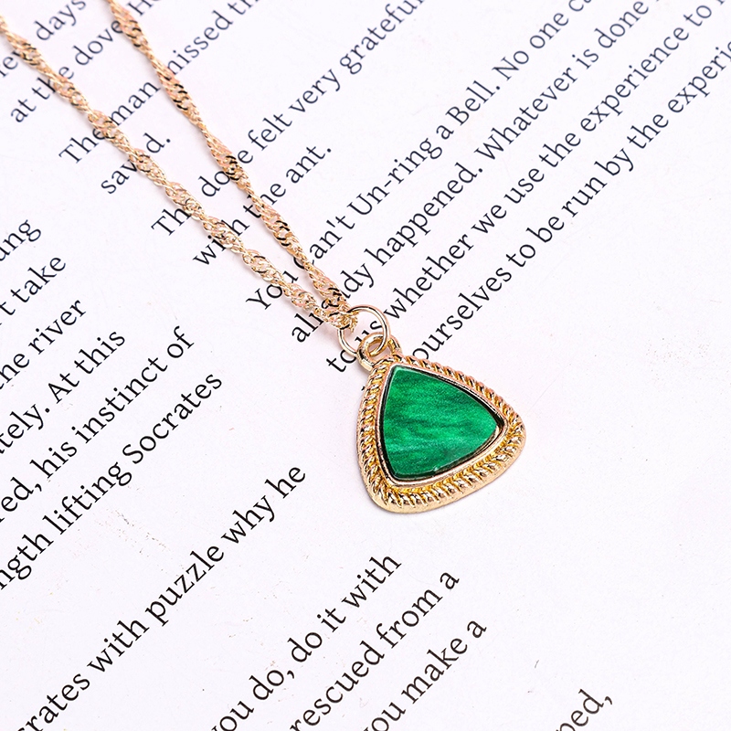 Collar de la Gota de Esmalte de Moda 3