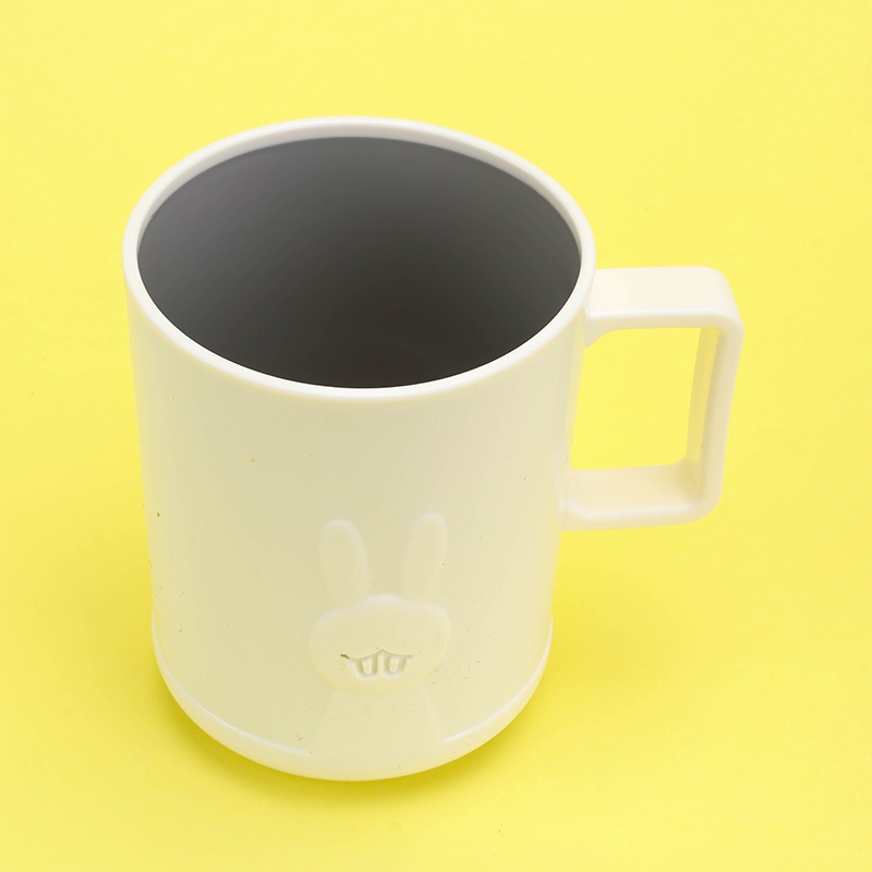 0511 Conejo de Dos Colores Taza de Boca 4