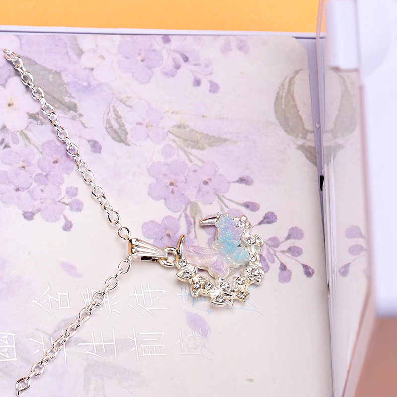 GXL-553 Collar de Mariposa Mágica 4
