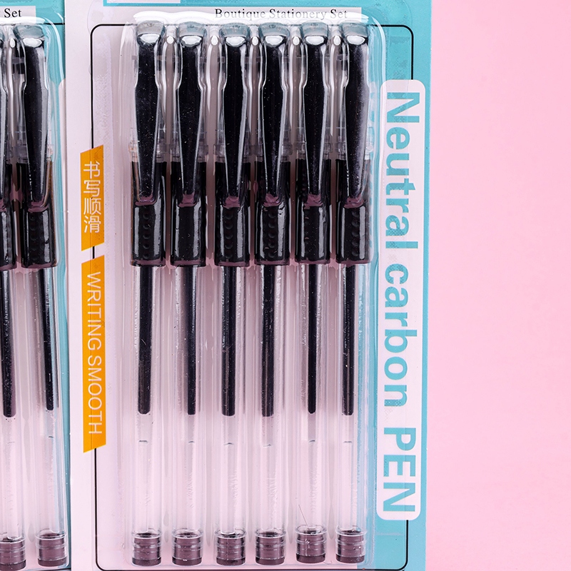 All Cool Office Gel Pluma 6 Negro 3