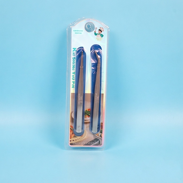 K-168 Tweezers de Cuero 2 Piezas 5