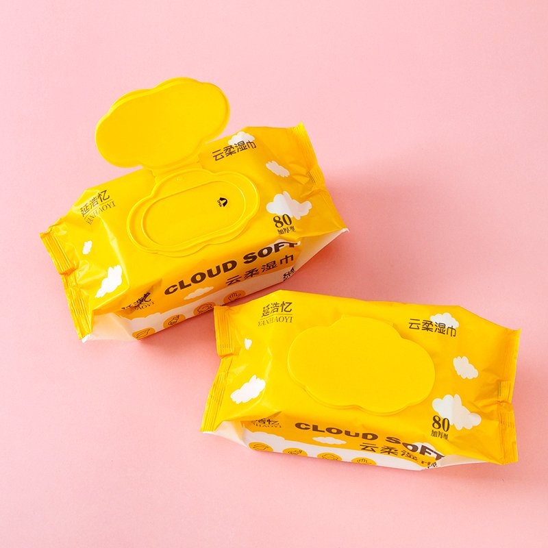 Yan Hao Yi 0224 Cloud Soft Wet Wipes 80 Piezas 3