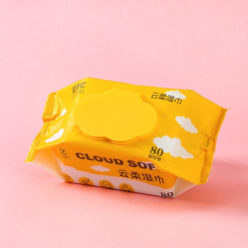 Yan Hao Yi 0224 Cloud Soft Wet Wipes 80 Piezas 4