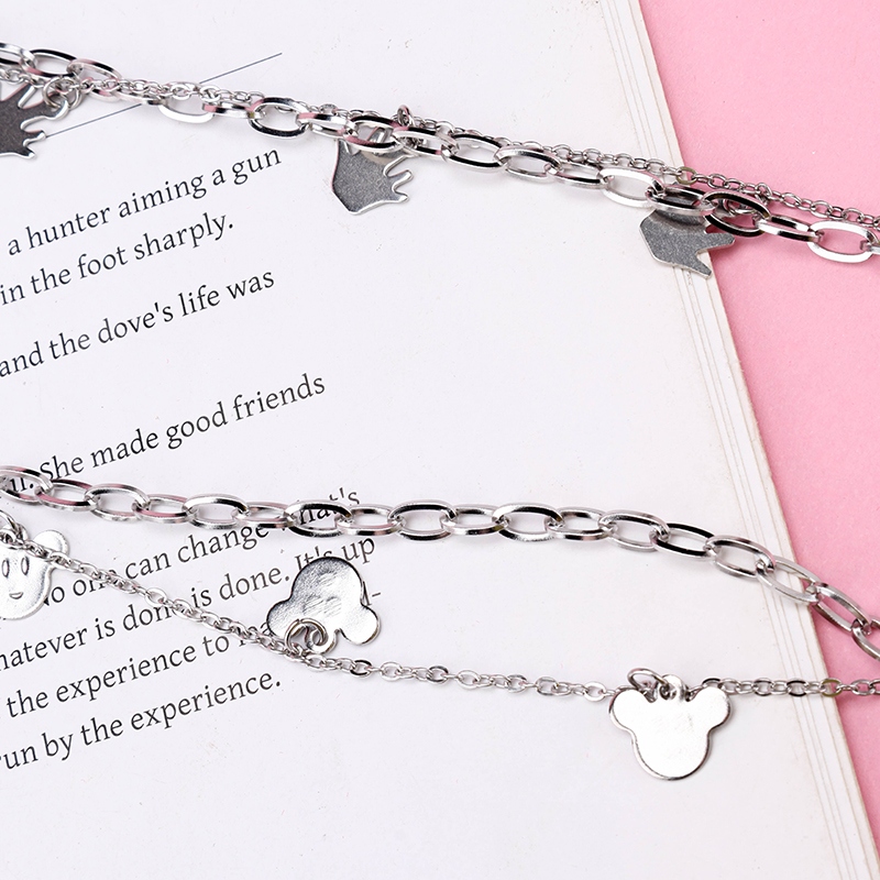 Pulsera de Corazón de Duraz Doble 3