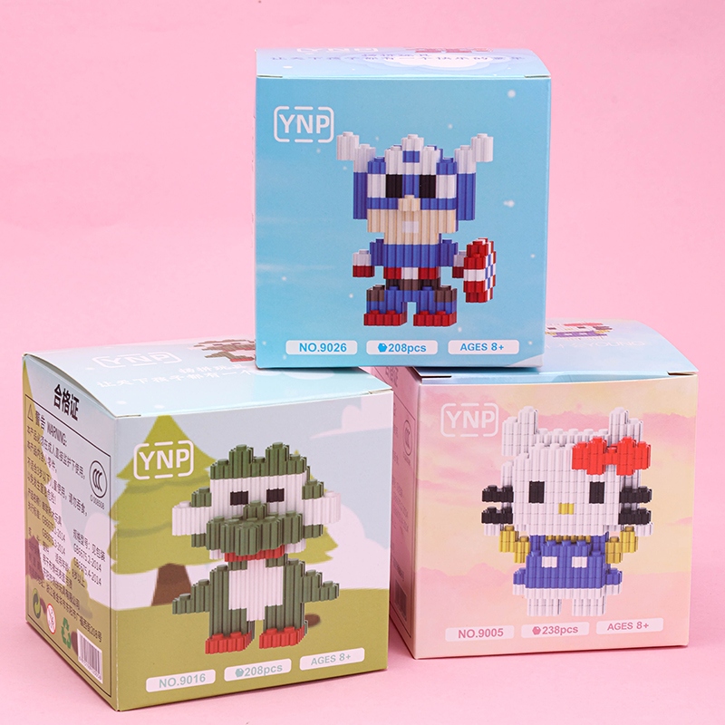 YNP Caja de Color Bloques de Construcción Mixtos 4