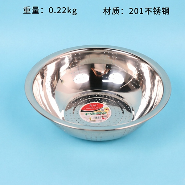 1.6 Agujero No Magnético Lavabo Cesta de Lavado de Arroz 34CM 2