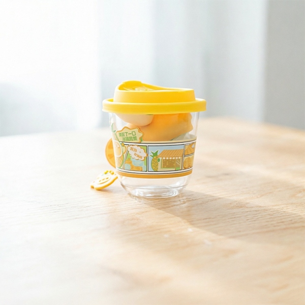 7343TTR Ika Meng Pineapple Sweet Cup Powder Puff (2 Pack) 4