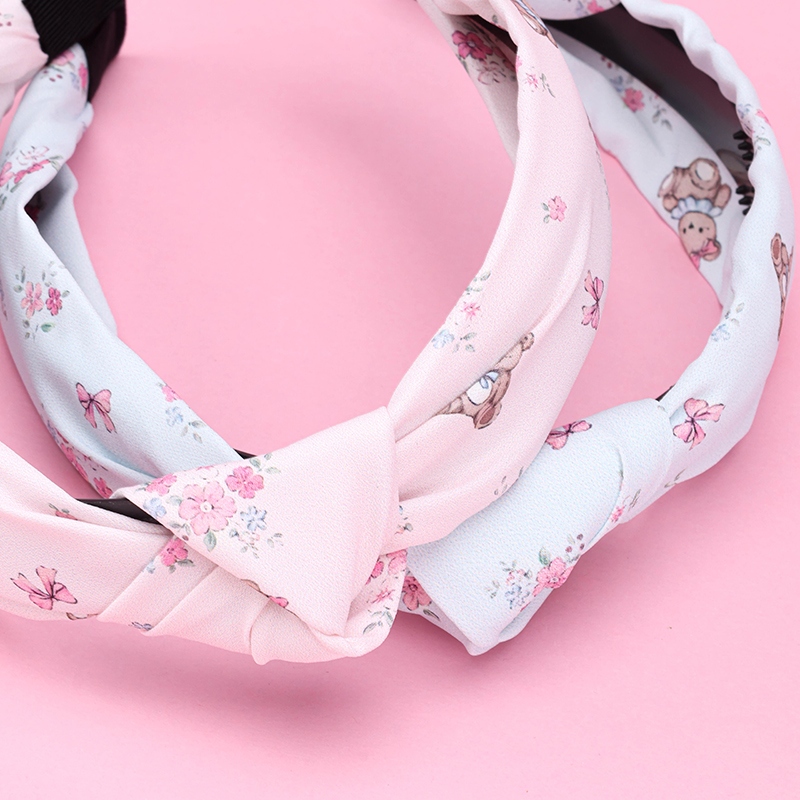 Nueva Hebilla de Cabeza Con Nudo Floral 4