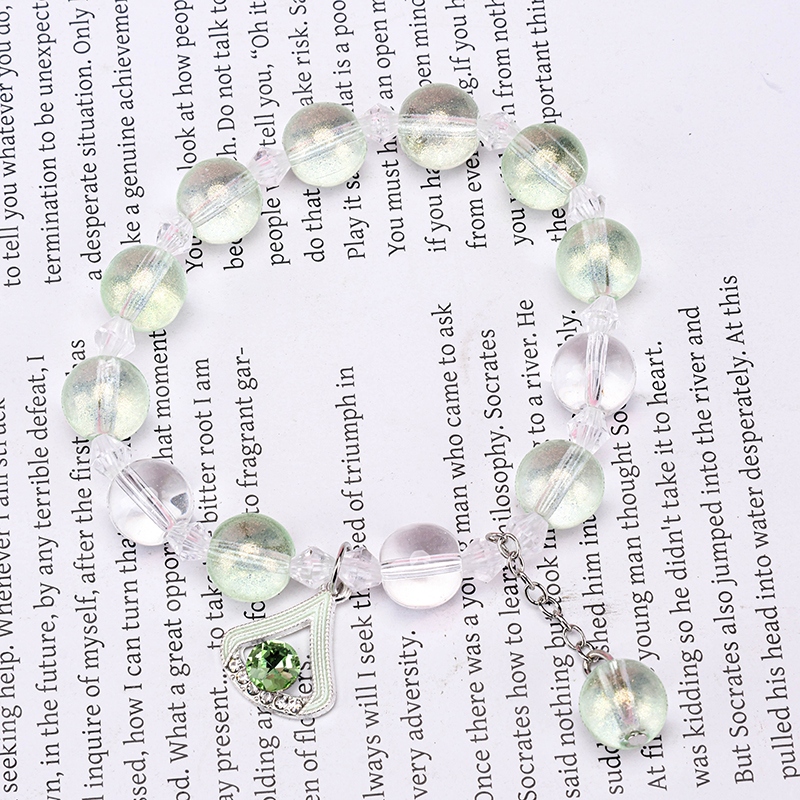 Pulsera Colgante de Diamantes de Color Perla 4
