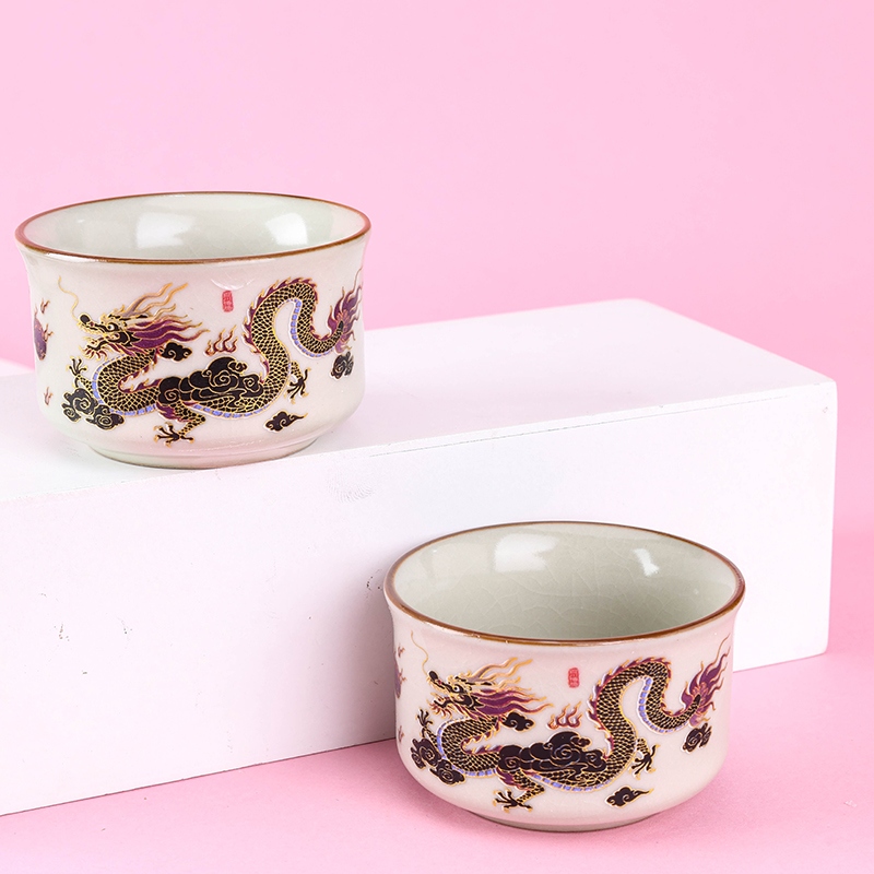 Gradient Dragon y Phoenix Ru Kiln Cup 4