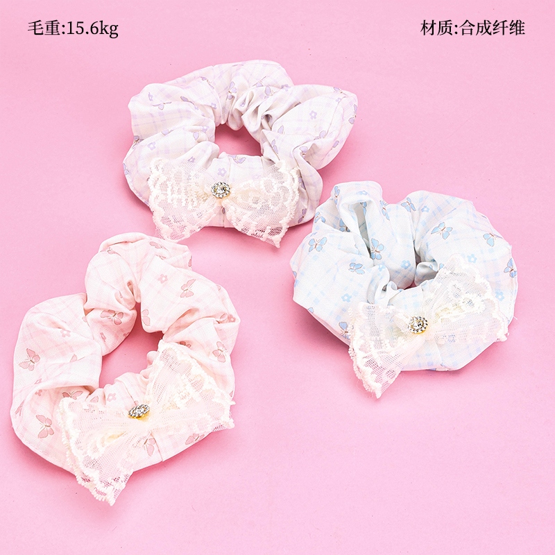 Accesorios de Corbata de Encaje Anillo Intestino Grueso 2