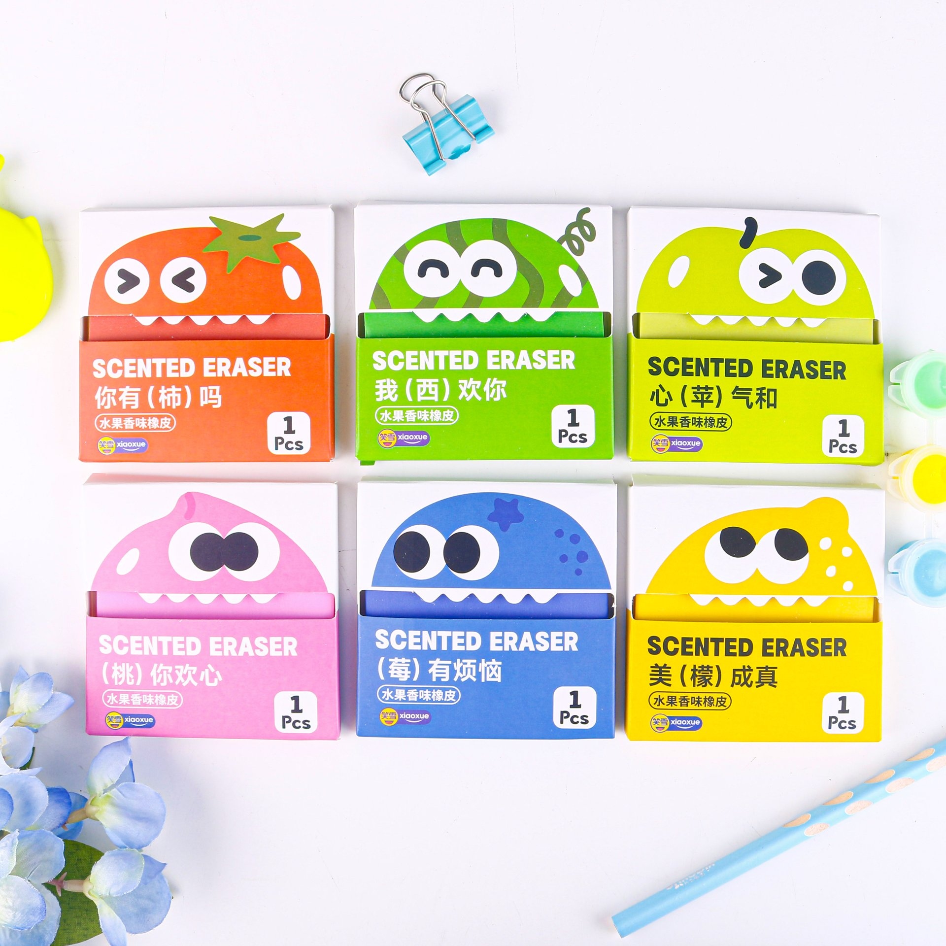 XX-6082 Fruit Chunky Fragat Eraser 2