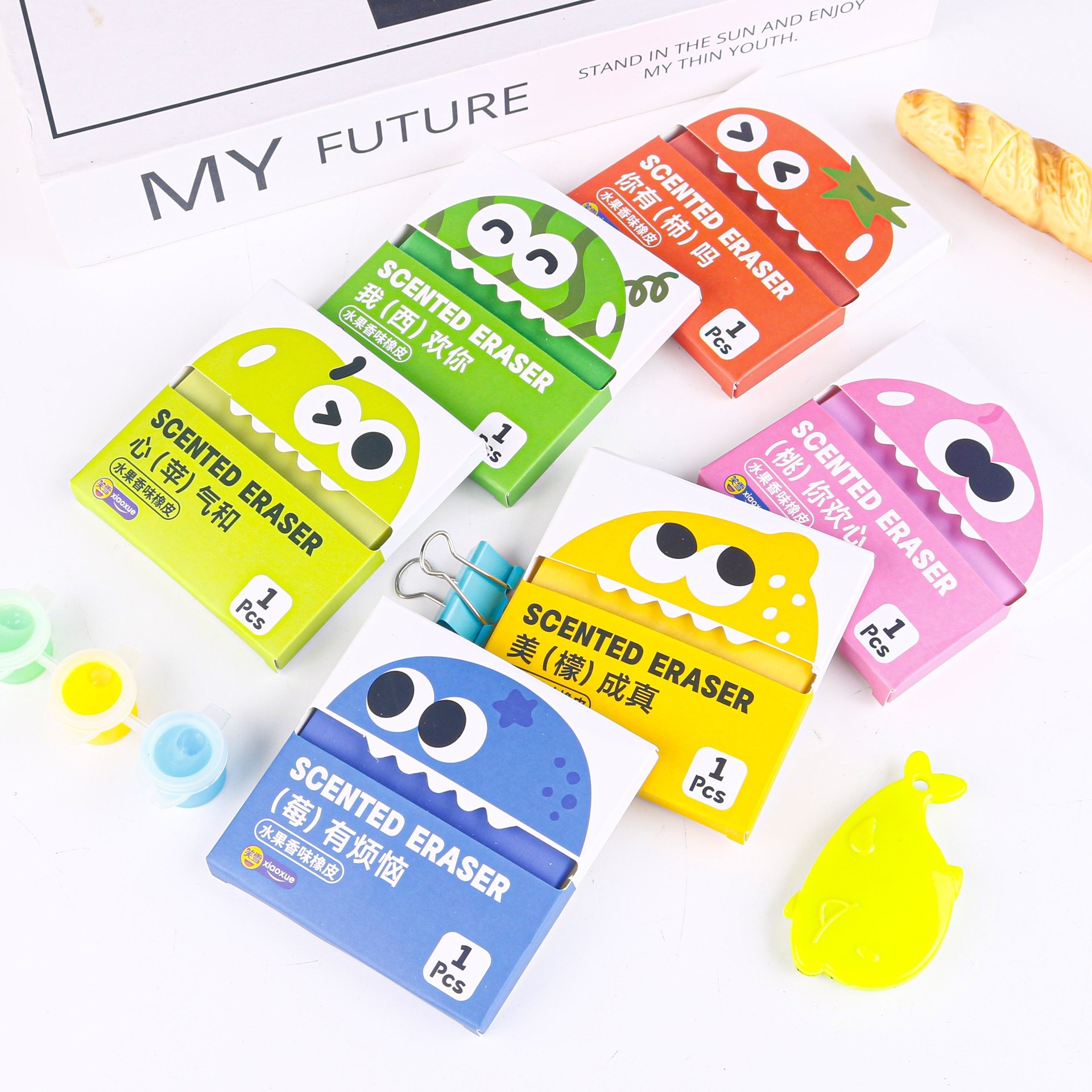 XX-6082 Fruit Chunky Fragat Eraser 4