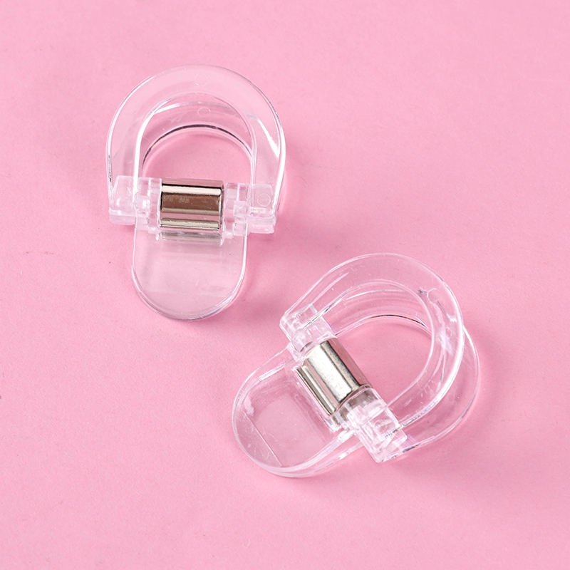 Recuadro Dos Clips de Fijación Invisible Transparentes 3