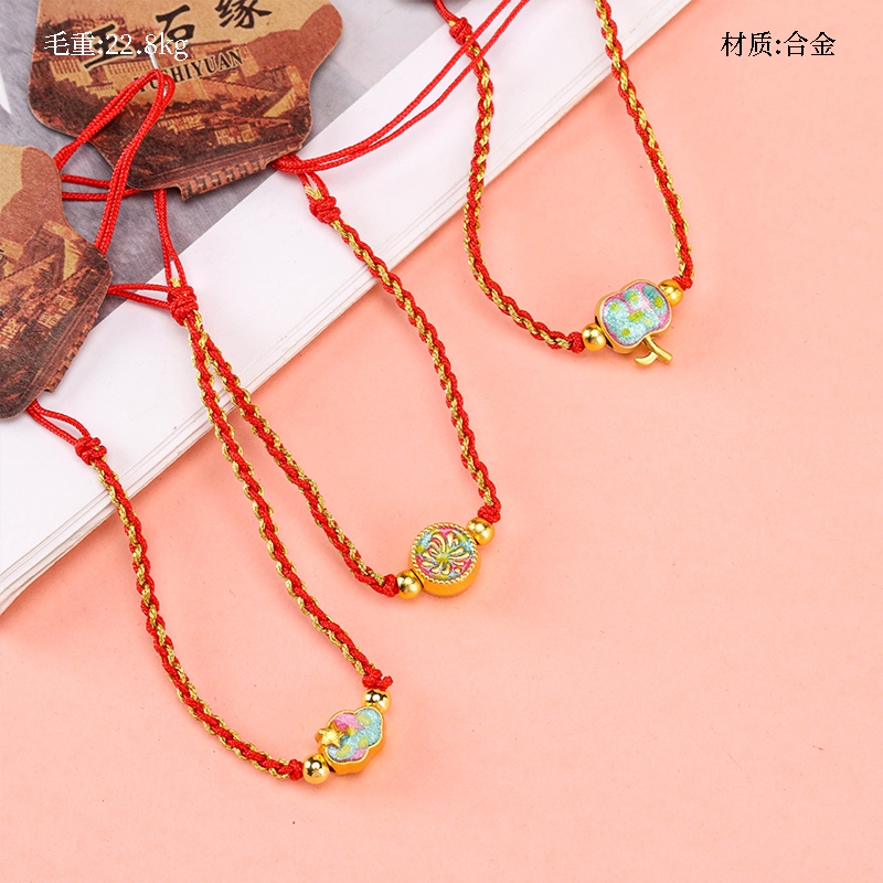 Pulsera de Accesorios de Oro