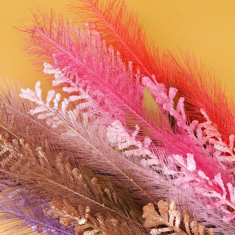 6665 Pluma de Trigo Oído Artificial Flor 1 (Color Aleatorio) 3