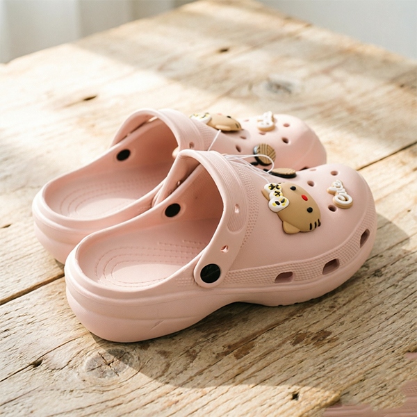 888-5 Zapatillas de Agujero de Mujeres de Dibujos Animados 4
