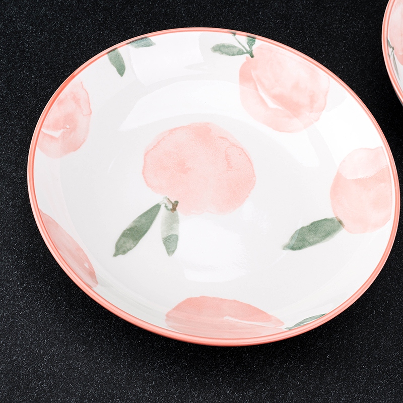 Impreso 8 Pulgadas Ruyi Pan (Peach) 3