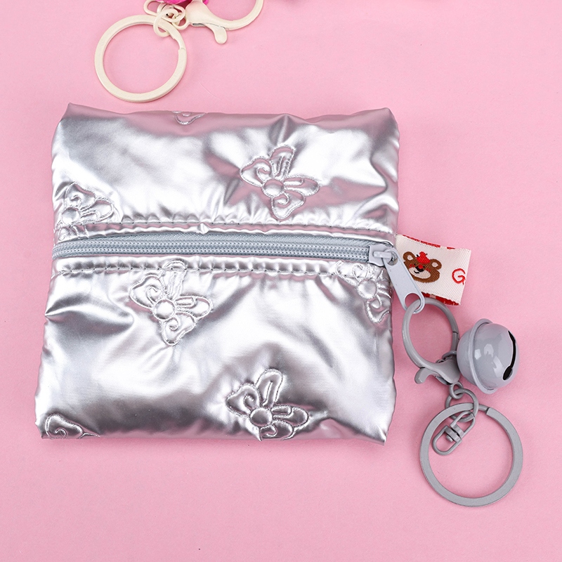 Glitter Butterfly Keychain Bag 4