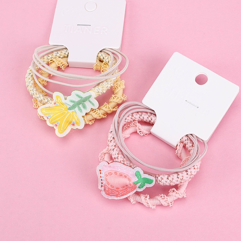 Tres Colores Algodón Relleno de Accesorios de la Banda de Goma Combinación 3