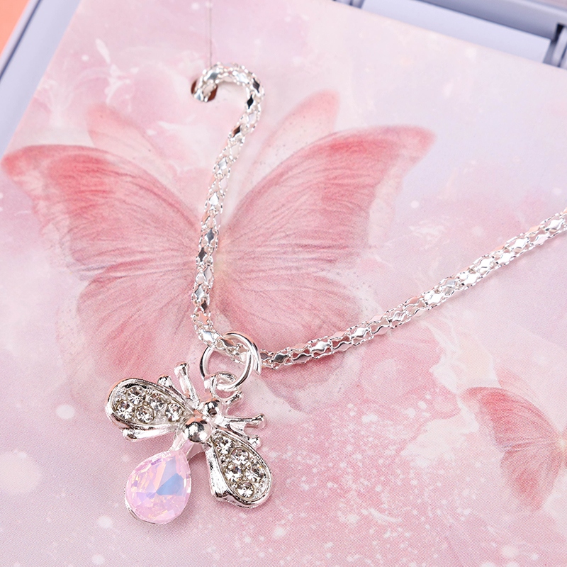 ZY-8010 Colorido Collar de Abeja Zircon 4